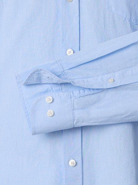 CASAMODA Comfort Fit Skjorte Lyseblå Kent Easy Care  - Visning 2