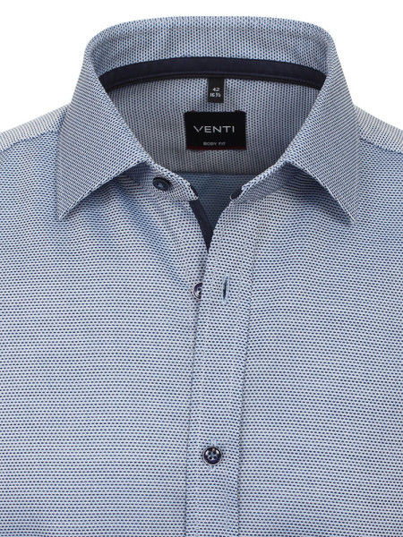 VENTI Slim Fit Skjorte Medium blå Kent Easy Care  - Visning 1