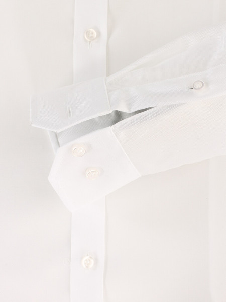 VENTI Slim Fit Skjorte Hvid Stehkragen Easy Care  - Visning 2