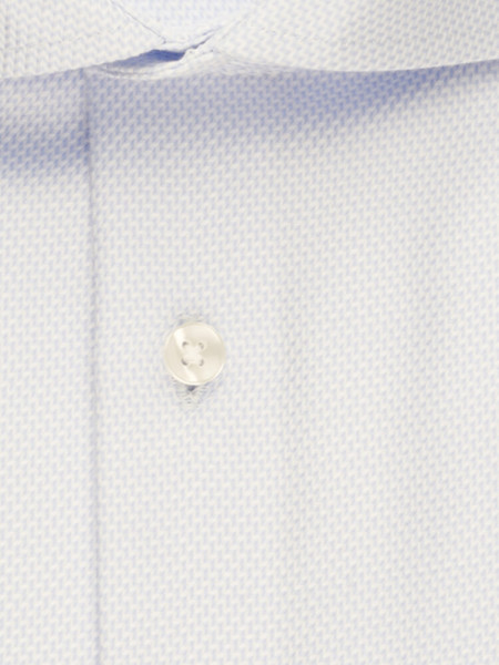 SEIDENSTICKER Tailored Fit Skjorte Lyseblå Kent Struktur - Visning 1