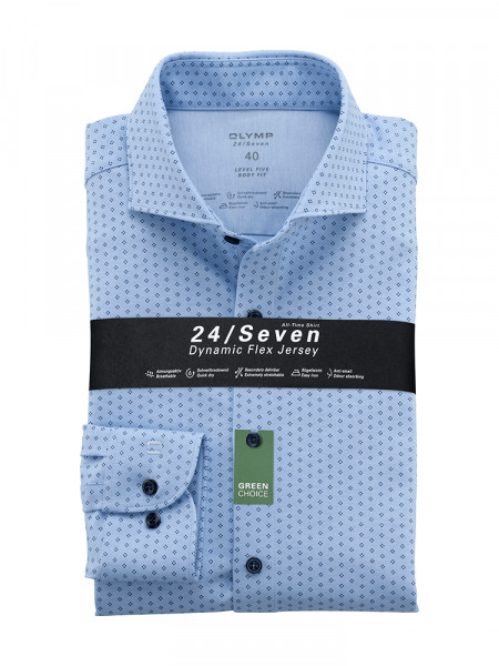 OLYMP Level Five 24/Seven body fit jersey skjorte