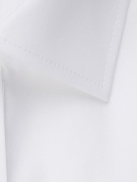 SEIDENSTICKER Tailored Fit Skjorte Hvid Business Kent Popeline - Visning 3