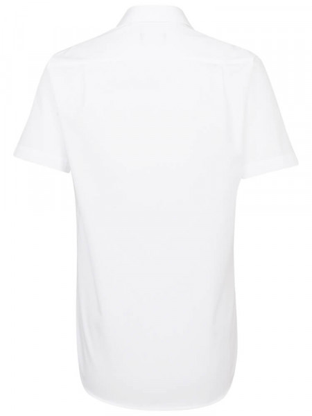 SEIDENSTICKER Regular Fit Skjorte Hvid Business Kent Popeline