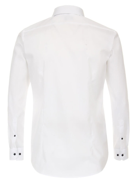 VENTI Slim Fit Skjorte Hvid Kent Easy Care