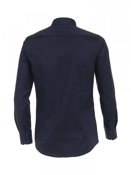 VENTI Regular Fit Skjorte Marine Kent Twill