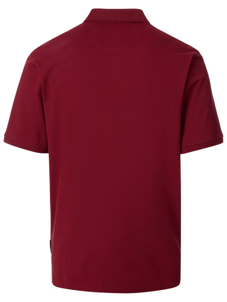 CASAMODA Polo Mørkerød Extrafeine Qualität