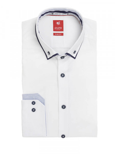 PURE Slim Fit business skjorte