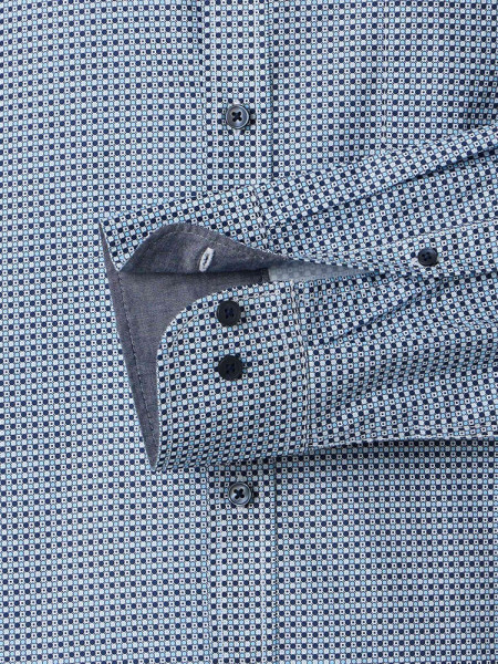 CASAMODA Comfort Fit Skjorte Lyseblå Kent Easy Care  - Visning 2