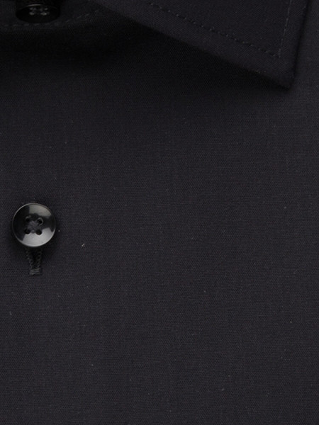 SEIDENSTICKER Slim Fit Skjorte Sort Business Kent Popeline - Visning 3