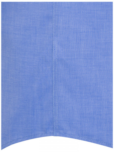 SEIDENSTICKER Regular Fit Skjorte Medium blå Business Kent Fil à Fil - Visning 1