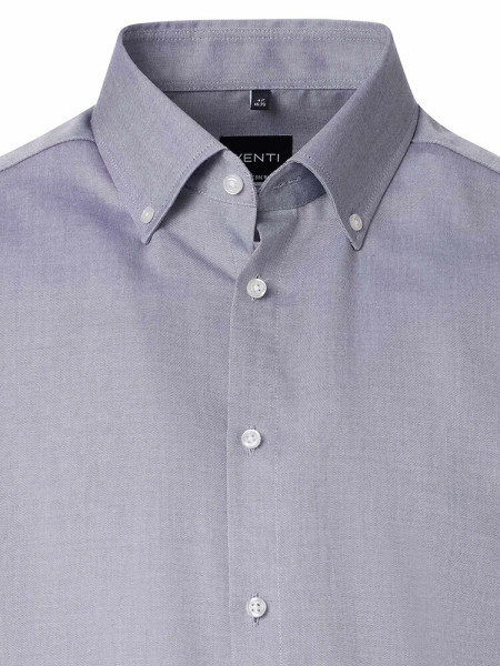 VENTI Regular Fit Skjorte Røgblå Button-Down Fein Oxford - Visning 1