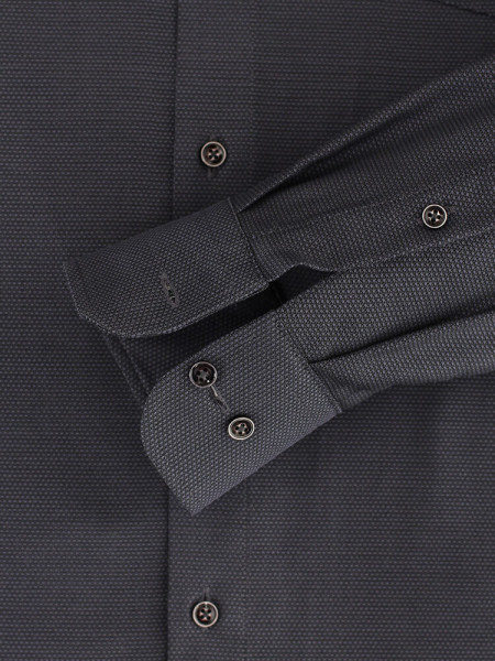 CASAMODA Regular Fit Skjorte Antracit Kent Natté - Visning 2