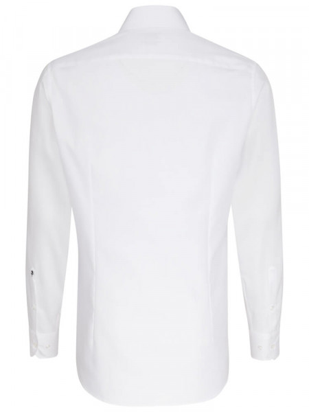 SEIDENSTICKER Tailored Fit Skjorte Hvid Haifisch Oxford