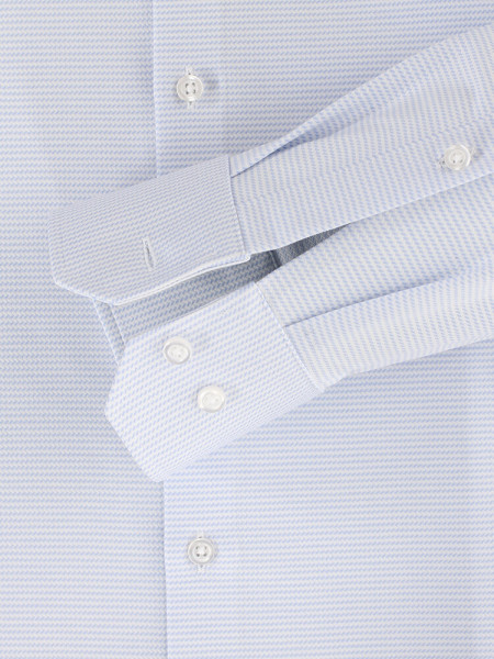 VENTI Regular Fit Skjorte Lyseblå Kent Jersey - Visning 2