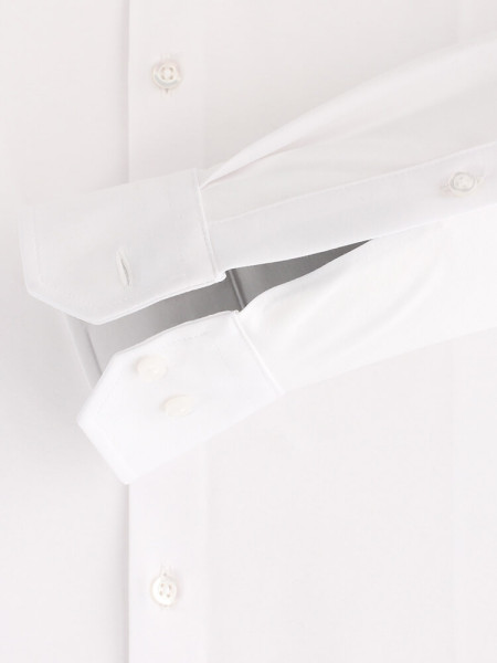 VENTI Slim Fit Skjorte Hvid Kent Jersey - Visning 2