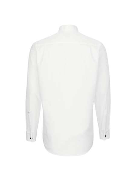 SEIDENSTICKER Regular Fit Skjorte Lys beige Business Kent Popeline