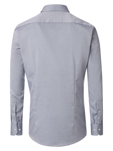 VENTI Regular Fit Skjorte Røgblå Button-Down Fein Oxford