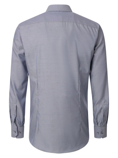 VENTI Regular Fit Skjorte Antracit Kent Popeline