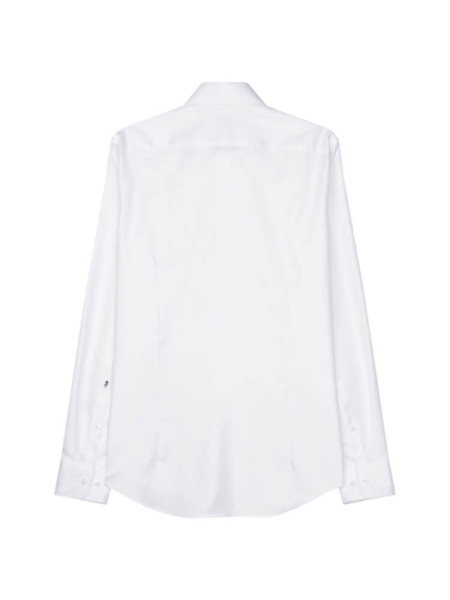 SEIDENSTICKER Slim Fit Skjorte Hvid Business Kent Twill