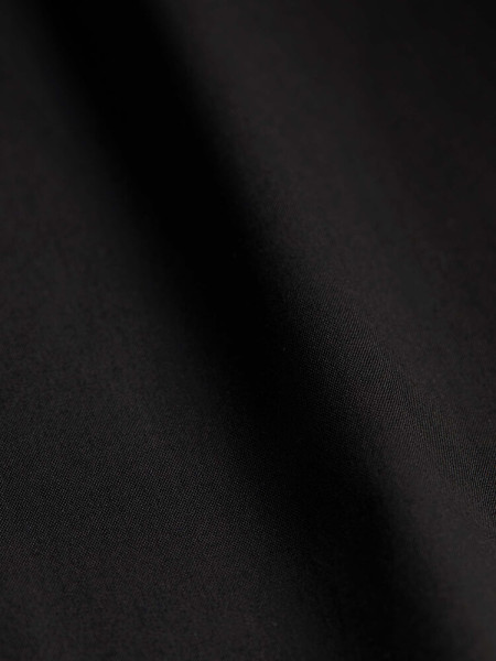 ARTIGIANO Slim Fit Skjorte Sort Haifisch Uni Stretch