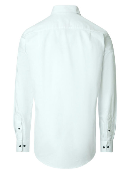 REDMOND Comfort Fit Skjorte Hvid Button-Down Fein Oxford