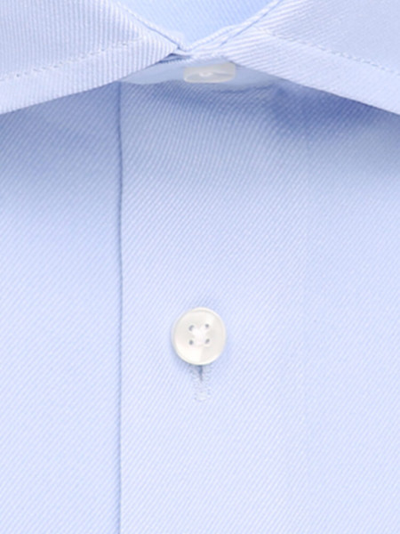 SEIDENSTICKER Slim Fit Skjorte Lyseblå Business Kent Twill - Visning 1