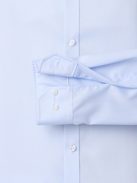 VENTI Slim Fit Skjorte Lyseblå Kent Popeline - Visning 2