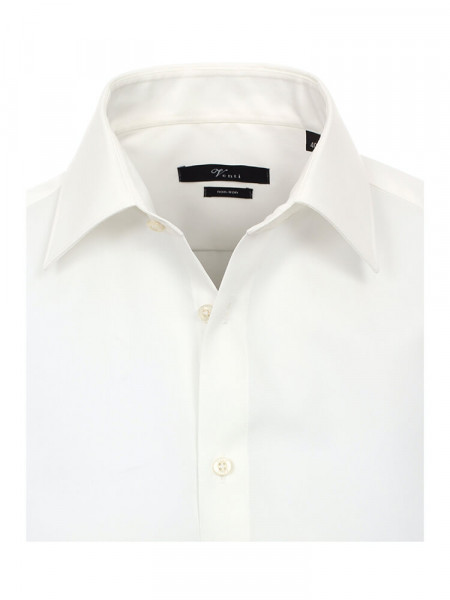 VENTI Regular Fit Skjorte Lys beige Kent Popeline - Visning 1