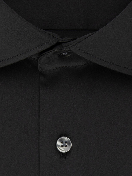 SEIDENSTICKER Regular Fit Skjorte Sort New Kent Performance Shirt - Visning 2