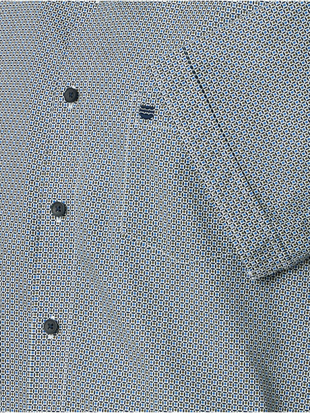 REDMOND Comfort Fit Skjorte Antracit Kent Print - Visning 2