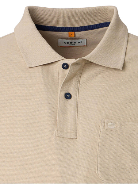 REDMOND Polo Lys beige Piqué - Visning 1