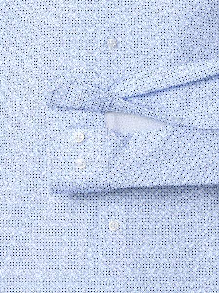 VENTI Slim Fit Skjorte Lyseblå Kent Jersey - Visning 2