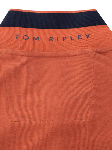 TOM RIPLEY Polo Orange Extrafeine Qualität - Visning 1