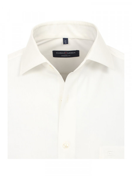 CASAMODA Regular Fit Skjorte Lys beige Kent Popeline - Visning 1