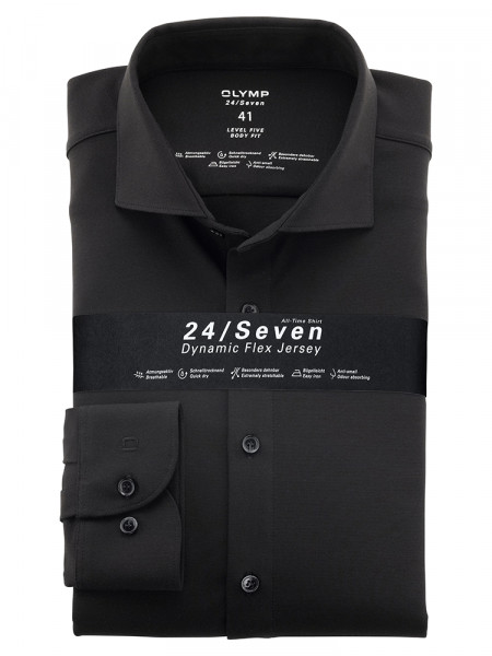 OLYMP Level Five 24/Seven body fit jersey skjorte