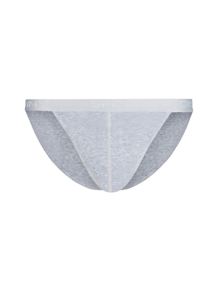 SKINY Regular Fit Grå Feinripp - Visning 2