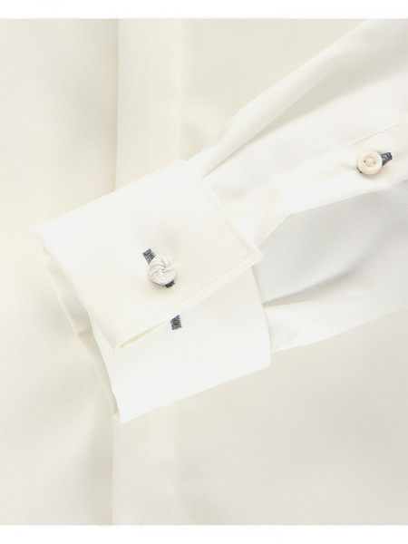 VENTI Regular Fit Skjorte Lys beige Kent Popeline - Visning 2