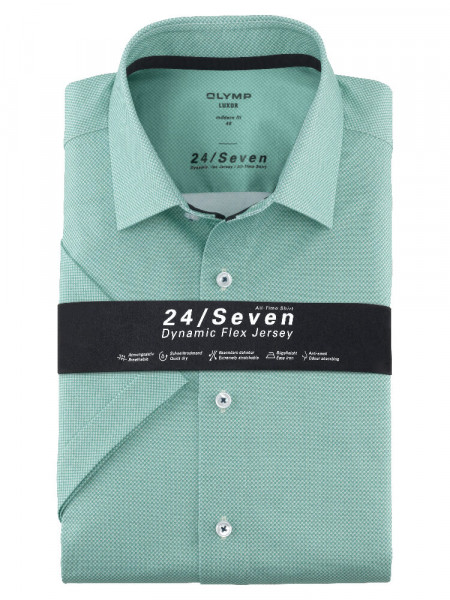OLYMP Luxor modern fit jersey skjorte