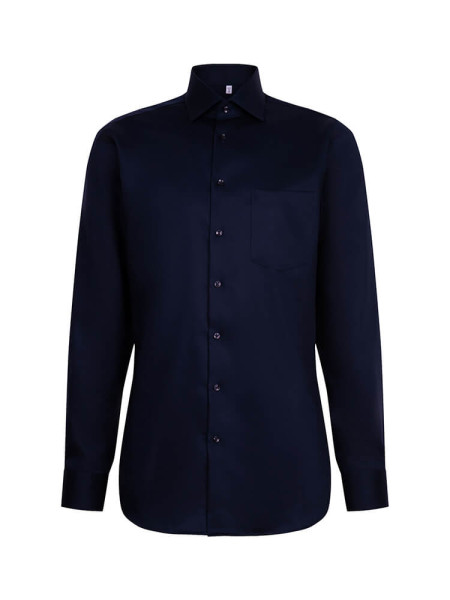 SEIDENSTICKER Regular Fit Skjorte Marine New Kent Twill