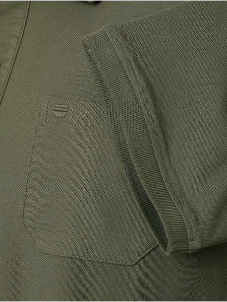 REDMOND Polo Mørkegrøn Piqué - Visning 2