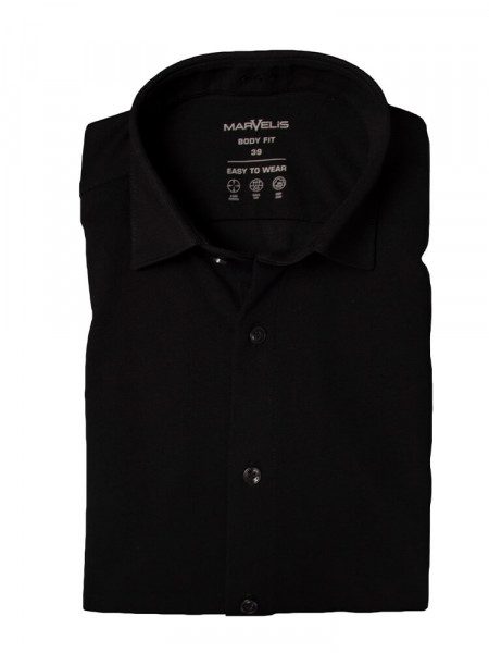 MARVELIS Body Fit jersey skjorte