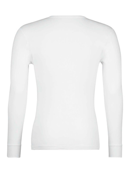 HUBER Regular Fit Hvid Feinripp