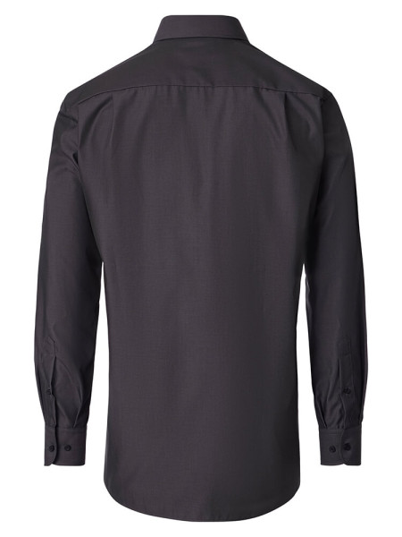 VENTI Comfort Fit Skjorte Antracit Kent Popeline