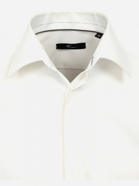 VENTI Regular Fit Skjorte Lys beige Kent Popeline - Visning 1