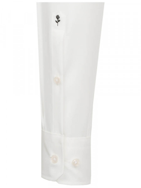 SEIDENSTICKER Regular Fit Skjorte Lys beige Business Kent Popeline - Visning 1