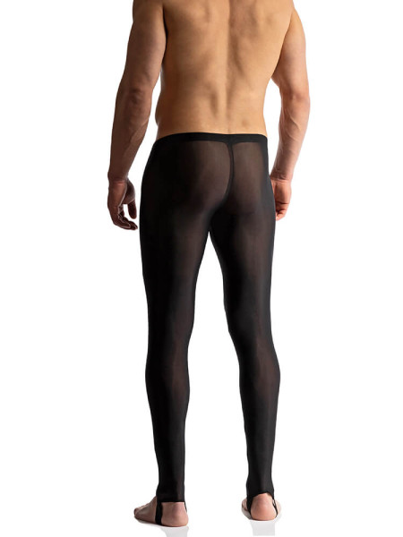 MANSTORE Regular Fit Sort Microfaser