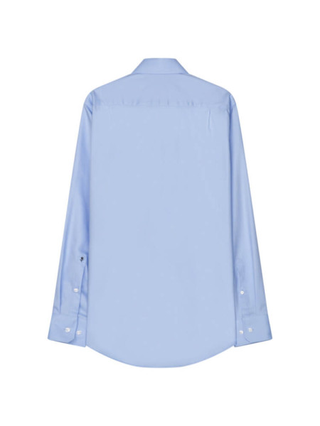 SEIDENSTICKER Regular Fit Skjorte Lyseblå Business Kent Twill