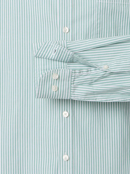 CASAMODA Regular Fit Skjorte Grøn Button-Down Easy Care  - Visning 2