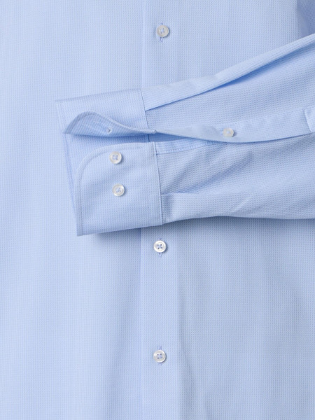 VENTI Comfort Fit Skjorte Lyseblå Kent Jersey - Visning 2