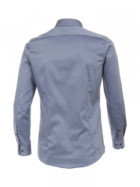 VENTI Slim Fit Skjorte Mørkeblå Kent Twill